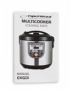 Esperanza EKG011 Multicooker Cooking 5 L 860 W Black, Metallic