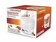 Esperanza EKD003 Food dehydrator,Transparent,White 250 W