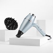 BaByliss Hyrdo-Fusion Hydro Fusion Hair Dryer 2100 W Metallic