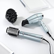 BaByliss Hyrdo-Fusion Hydro Fusion Hair Dryer 2100 W Metallic