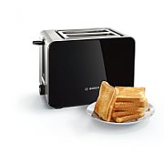Bosch TAT7203 toaster 2 slice(s) Black,Stainless steel 1050 W