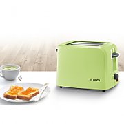 Bosch TAT3A016 toaster 2 slice(s) Green 825 W