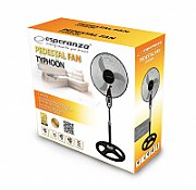 Esperanza EHF002KE, 16 '' standing fan, Black and Gray