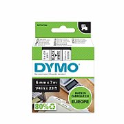 DYMO D1 Standard - Black on White - 6mm
