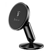 Induction charger and magnetic holder Baseus (black)