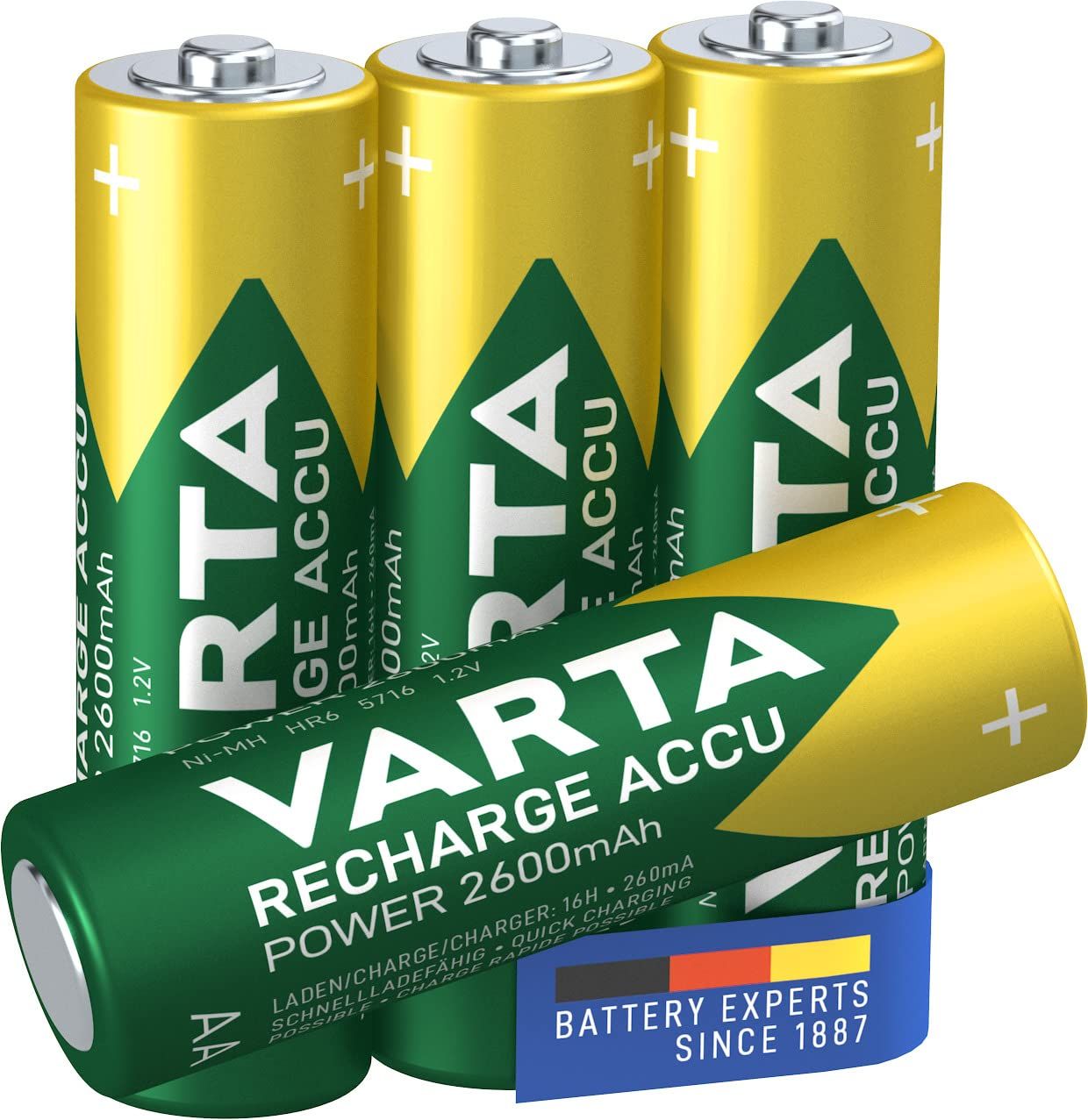 Varta RECHARGE ACCU Power AA Rechargeable battery Nickel-Metal Hydride (NiMH)