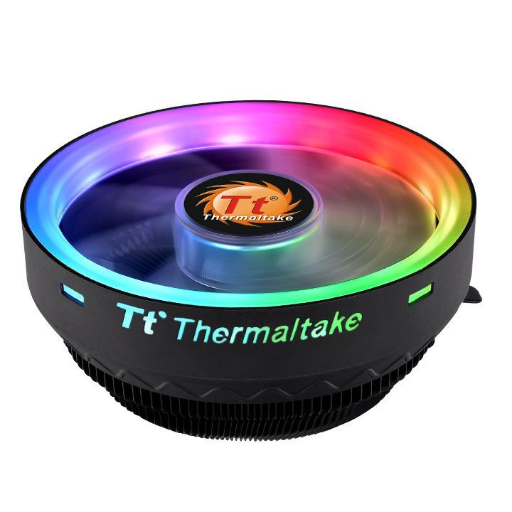 Thermaltake Thermaltake UX100 ARGB Lighting Processor Cooler 12 cm Black