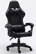 Topeshop FOTEL REMUS CZERŃ office/computer chair Padded seat Padded backrest