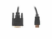 Lanberg CA-HDDV-20CU-0018-BK video cable adapter 1.8 m HDMI Type A (Standard) DVI-D Black
