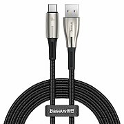Audio Cable Mini Jack 3,5mm AUX Baseus Yiven 1m (black & silver)