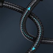 Audio Cable Mini Jack 3,5mm AUX Baseus Yiven 1m (black & silver)