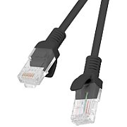 Patchcord UTP Lanberg PCU5-10CC-1500-BK (RJ45 - RJ45  15m U/UTP 5e black color)