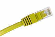 Alantec KKU5CZA1 networking cable Yellow 0.25 m Cat5e U/UTP (UTP)