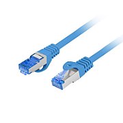 LANBERG PATCHCORD S/FTP CAT.6A 15M BLUE LSZH