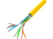 LANBERG CABLE UTP CAT.5E 305M WIRE CCA YELLOW