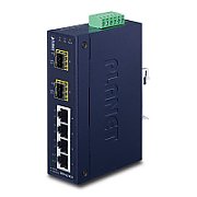 Planet PLANET ISW-621TF network switch Unmanaged L2 Fast Ethernet (10/100) Blue