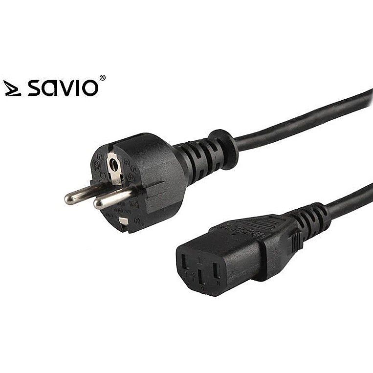 Savio CL-138 power cable Black 1.8 m