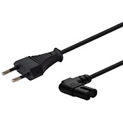 SAVIO CL-144 Power cable Black 3 m angled