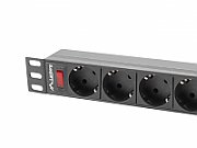 LANBERG RACK POWER STRIP 19  PDU 1U 9X SHUKO