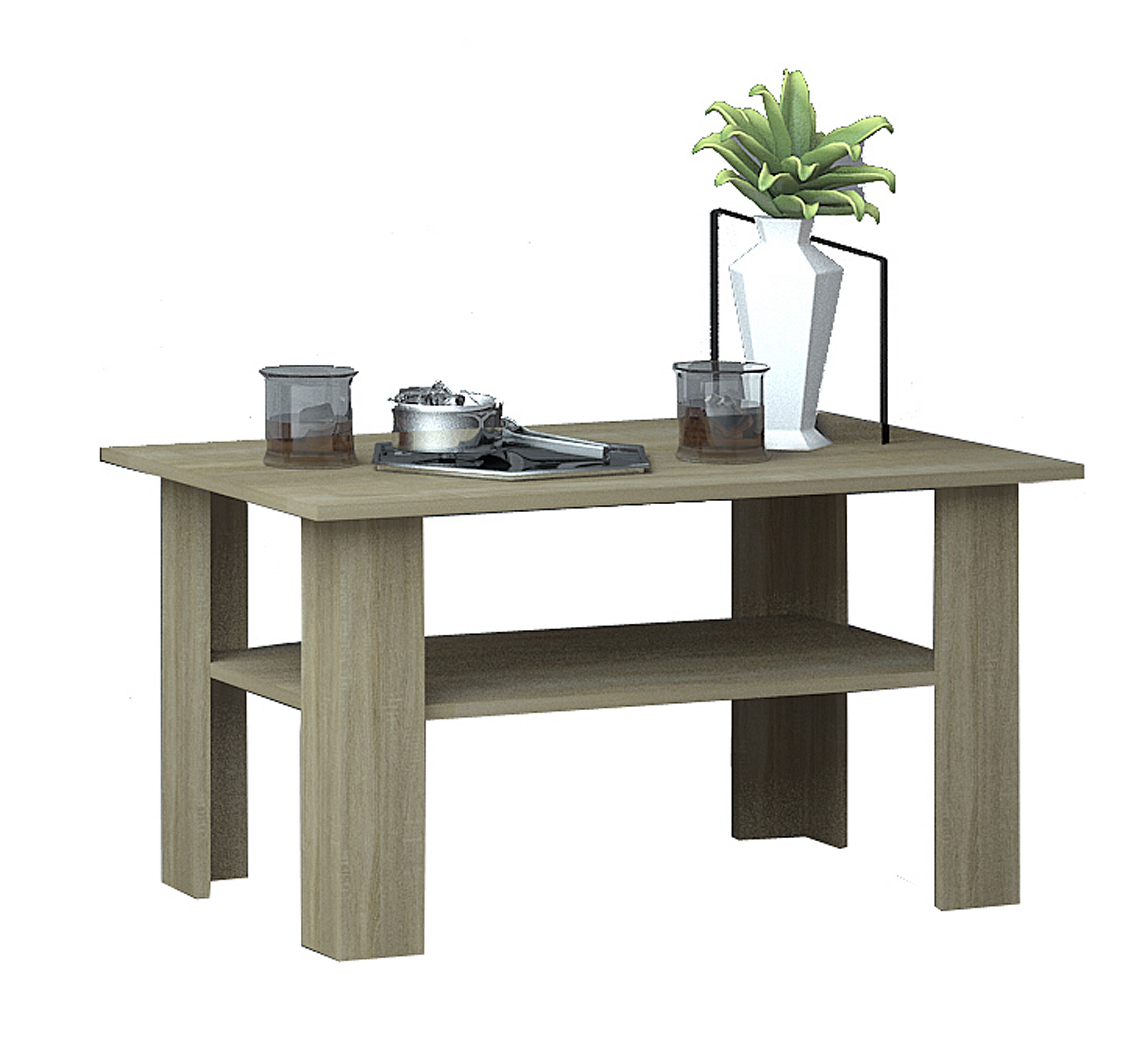 Tuckano Coffee table BASIC 90x55x43cm sonoma