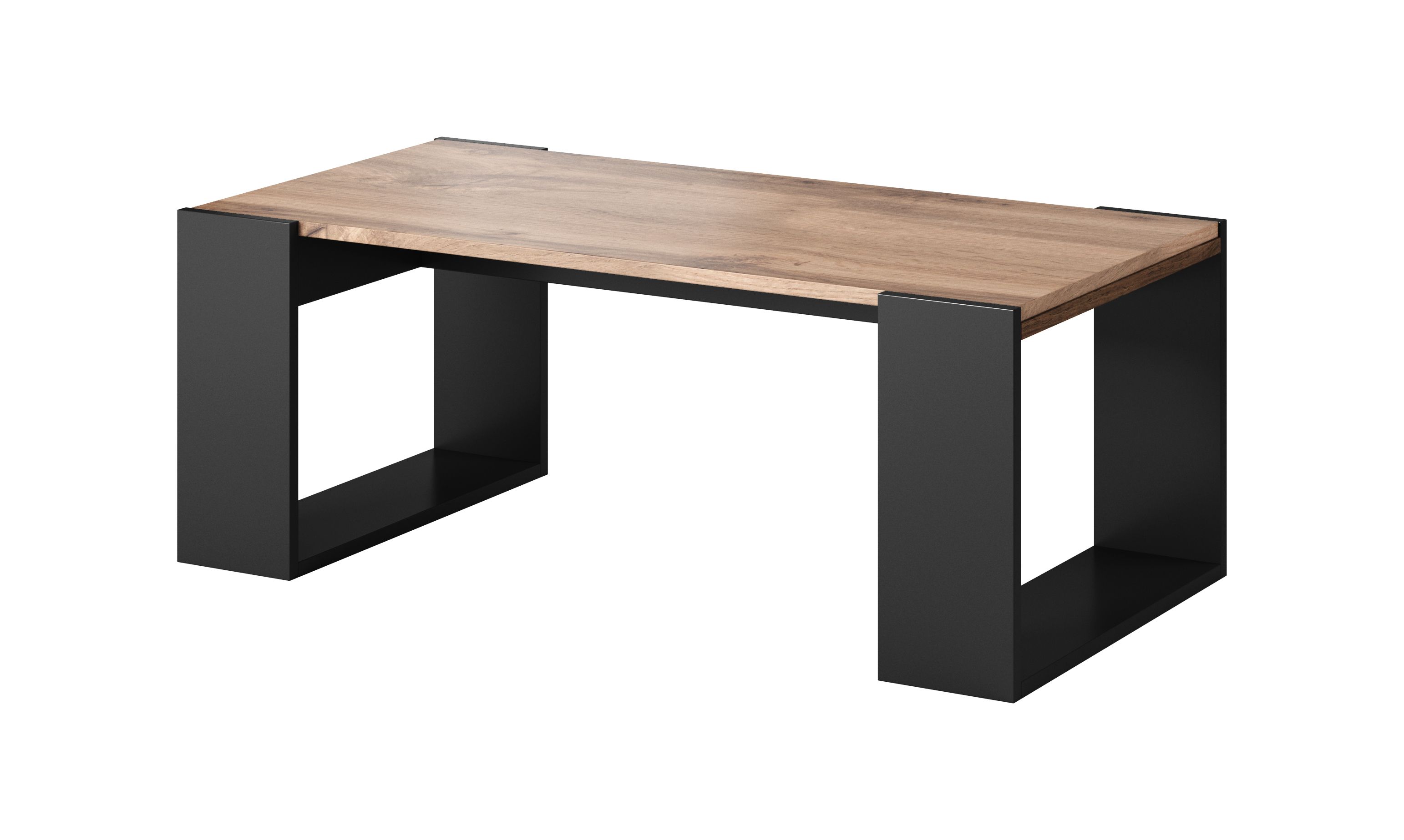 Cama Bench/table WOOD 120x55x46 oak wotan + anthracite