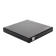 SAVIO AK-43 optical disc / External Slim drive DVD±R/RW CD±R/RW Black
