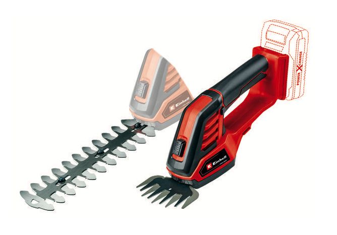 Einhell 3410313 cordless grass shear 8 mm 18 V Lithium-Ion (Li-Ion) Black, Red