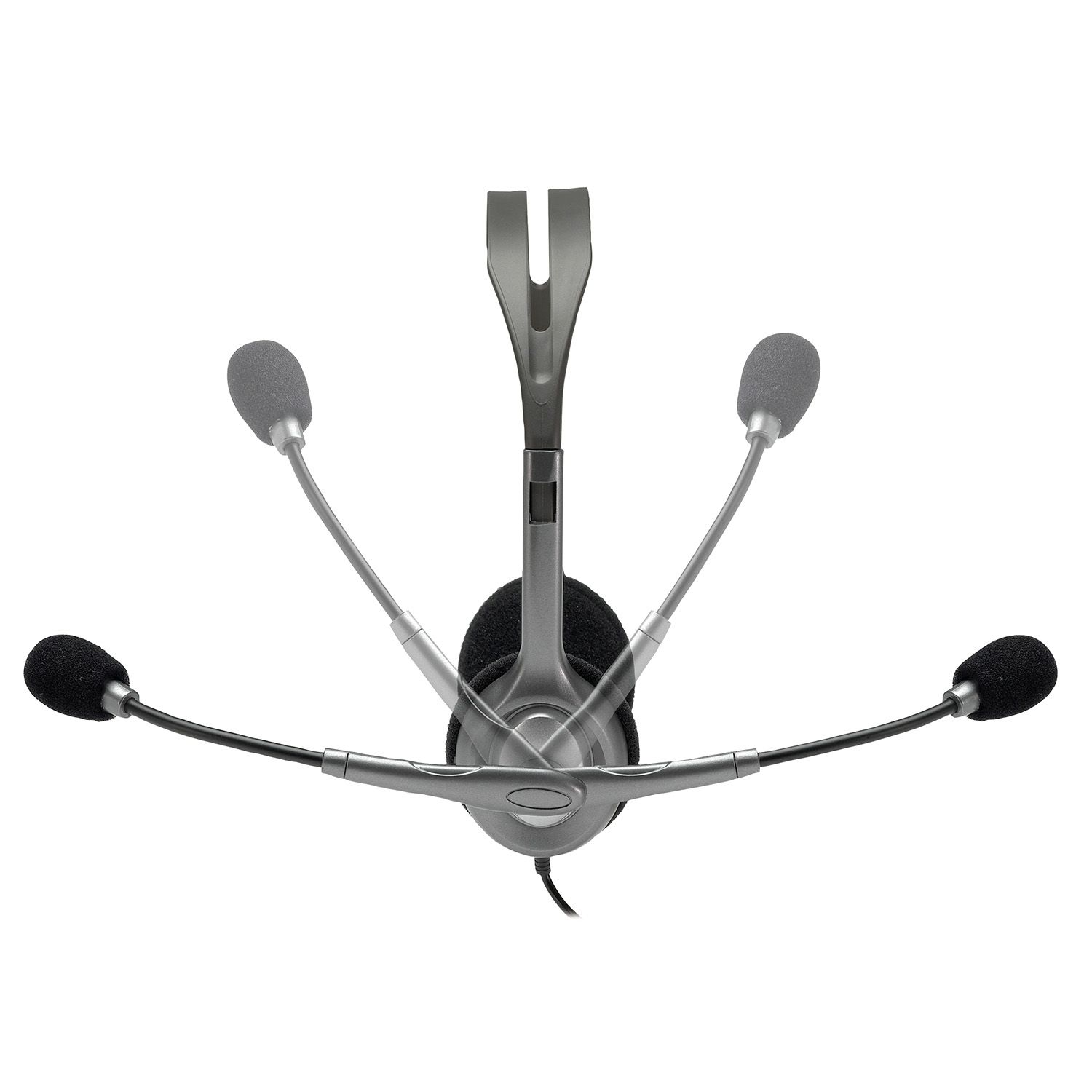 Logitech H111 Stereo Headset Wired Head-band Office/Call center Grey