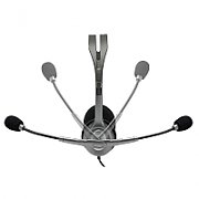Logitech H111 Stereo Headset Wired Head-band Office/Call center Grey