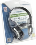 Esperanza EH145K headphones/headset Head-band Black
