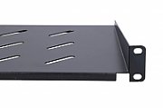 Shelf for Extralink 1U 19  rack 350 mm Black