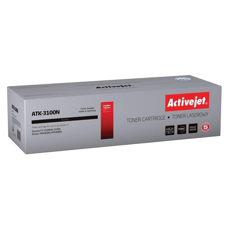 Activejet ATK-3100N toner for Kyocera printer Kyocera TK-3100 replacement Supreme 12500 pages black