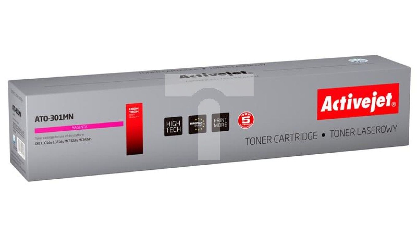 Activejet ATO-301MN toner for OKI printer OKI 44973534 replacement Supreme 1500 pages magenta