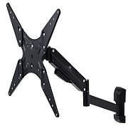 TV or monitor holder black Maclean MC-784 gas spring 32  -55  22kg 2 arms