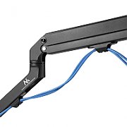 Maclean MC-906 Monitor Mount Holder Desk Table Mount 17  - 32  Adjustable Rotatable VESA 12 kg