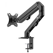 Maclean MC-906 Monitor Mount Holder Desk Table Mount 17  - 32  Adjustable Rotatable VESA 12 kg
