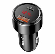 Baseus CCMLC20C-01 mobile device charger Black Auto