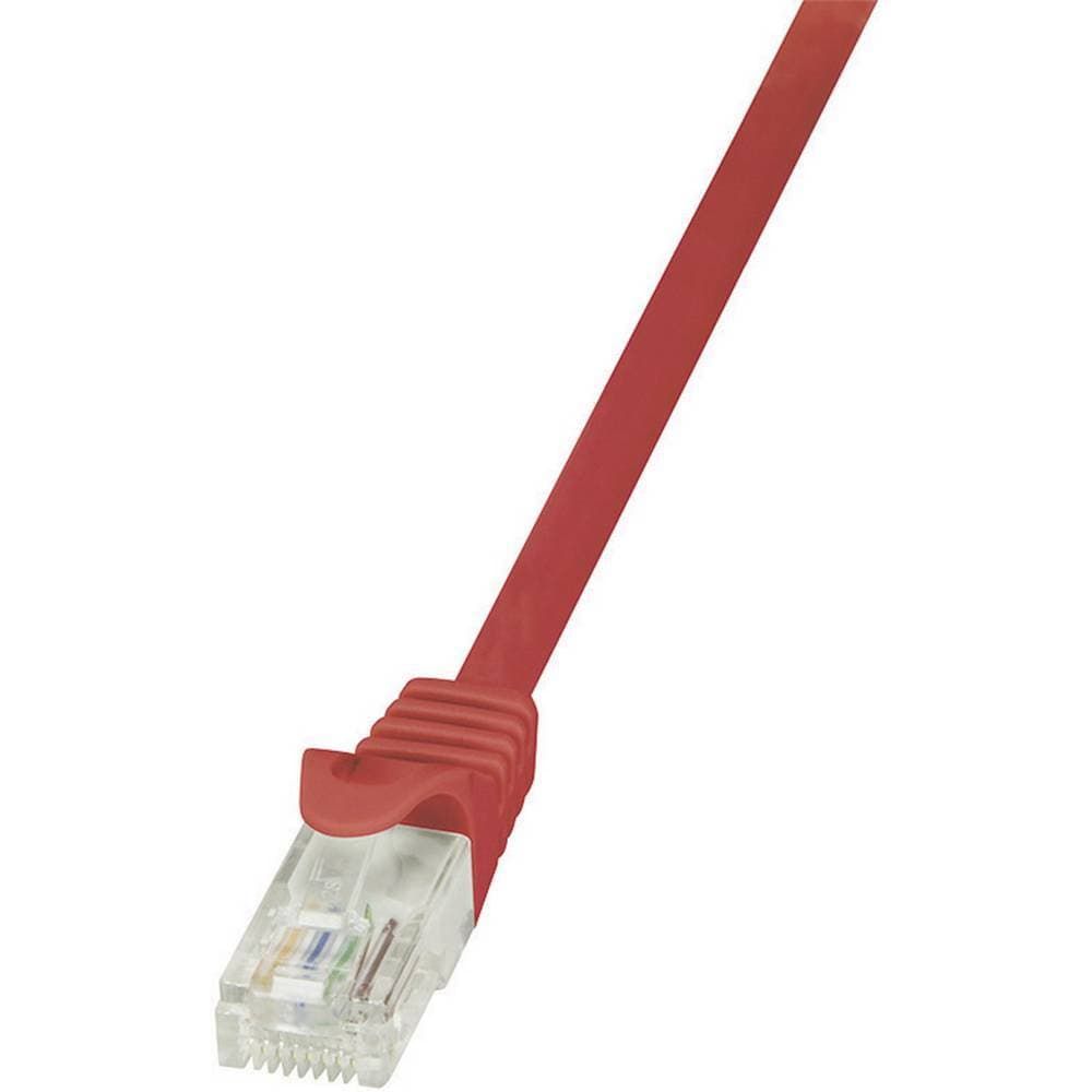 Logilink PATCH CORD UTP LOGILINK Cat6, cupru-aluminiu, 2 m, rosu, AWG24,  CP2054U  (include TV 0.06 lei)