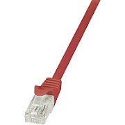 Logilink PATCH CORD UTP LOGILINK Cat6, cupru-aluminiu, 2 m, rosu, AWG24,  CP2054U  (include TV 0.06 lei)