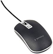 GEMBIRD MUS-4B-06-BS Optical mouse USB black/silver