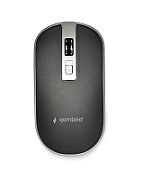 GEMBIRD MUSW-4B-06-BS Wireless optical mouse black-silver