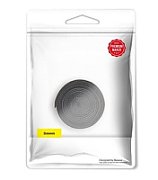 ORGANIZATOR cabluri tip Velcro Baseus Colourful Circle, 1m, negru  ACMGT-E01  - 6953156293441