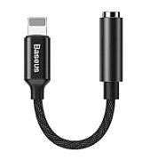 CABLU ADAPTOR Baseus, 1 x USB Type-C (T) la 1 x Jack 3.5mm (M), lungime cablu brodat 12 cm, gri  CATL54-0G  (include TV 0.25 lei) - 6953156297852