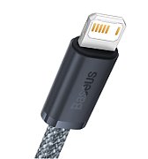 CABLU alimentare si date Baseus Dynamic Series, Fast Charging Data Cable pt. smartphone, USB la Lightning Iphone 2.4A, 1m, braided, gri  CALD000416  (include timbru verde 0.25 lei) - 6932172605872