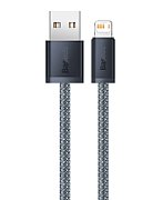 CABLU alimentare si date Baseus Dynamic Series, Fast Charging Data Cable pt. smartphone, USB la Lightning Iphone 2.4A, 1m, braided, gri  CALD000416  (include timbru verde 0.25 lei) - 6932172605872