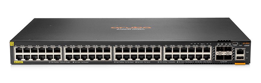 Jnc Aruba 6300F 48-port 1GbE and 4-port SFP56 Switch