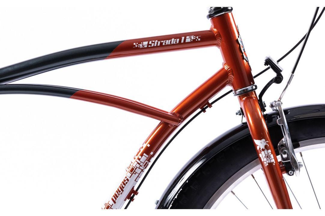 PEGAS STRADA 1 26'' ALUMINIU 3S CUPRU GRI