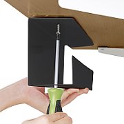 ORGANIZATOR cabluri LOGILINK, pentru gestionare cabluri, din otel, black,  KAB0070 