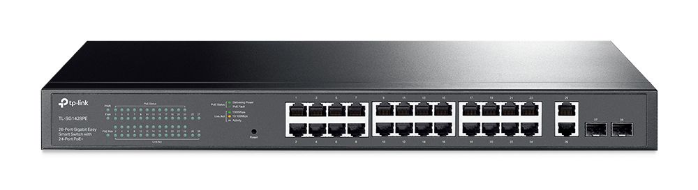 Switch TP-Link TL-SG1428PE, 28 porturi 10 / 100 / 1000 MBs