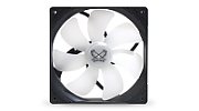 Ventilator Scythe KF1425FD12SAR-P ,140 x 140 x 27 mm ,300 - 1200 RPM ,Negru + Alb ,ARGB 